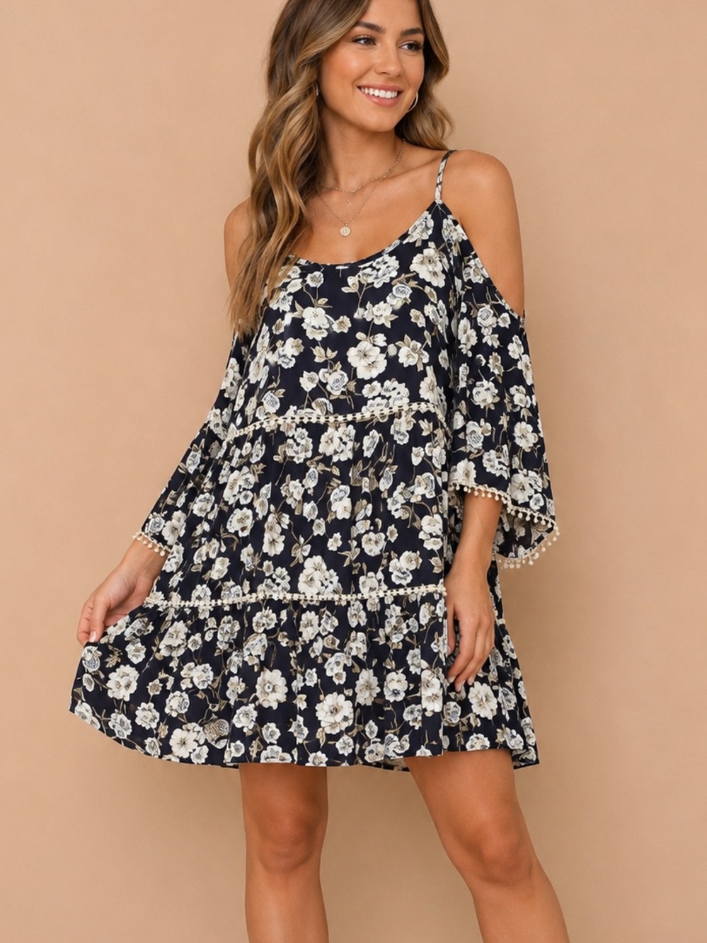 Umgee floral Tunic Dress